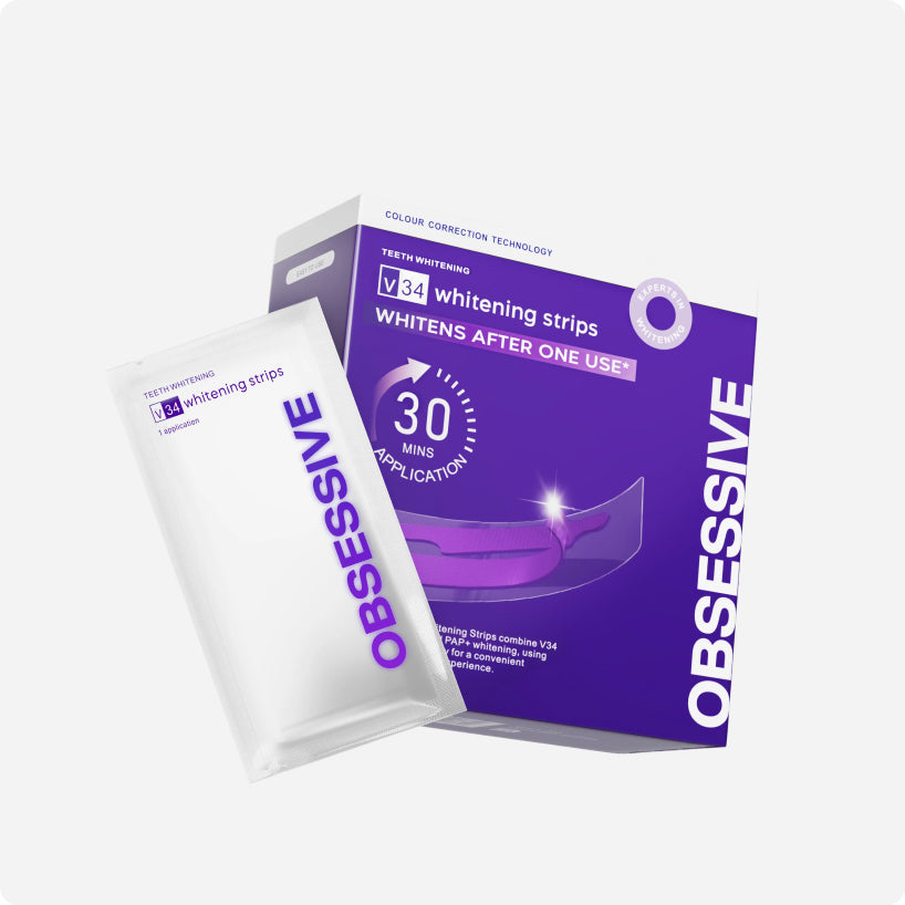 V34 Pro-Intensive Whitening Strips Test